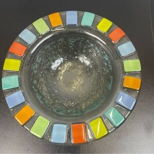 Villeroy & Boch Colorful Glass Art Bowl
